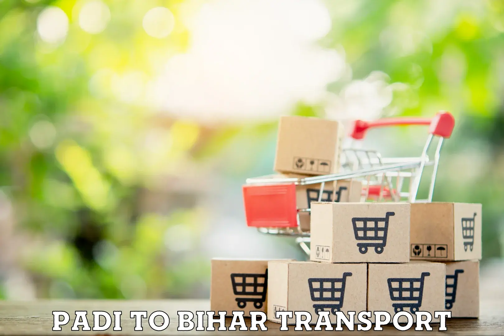 Daily parcel service transport Padi to Kishunganj