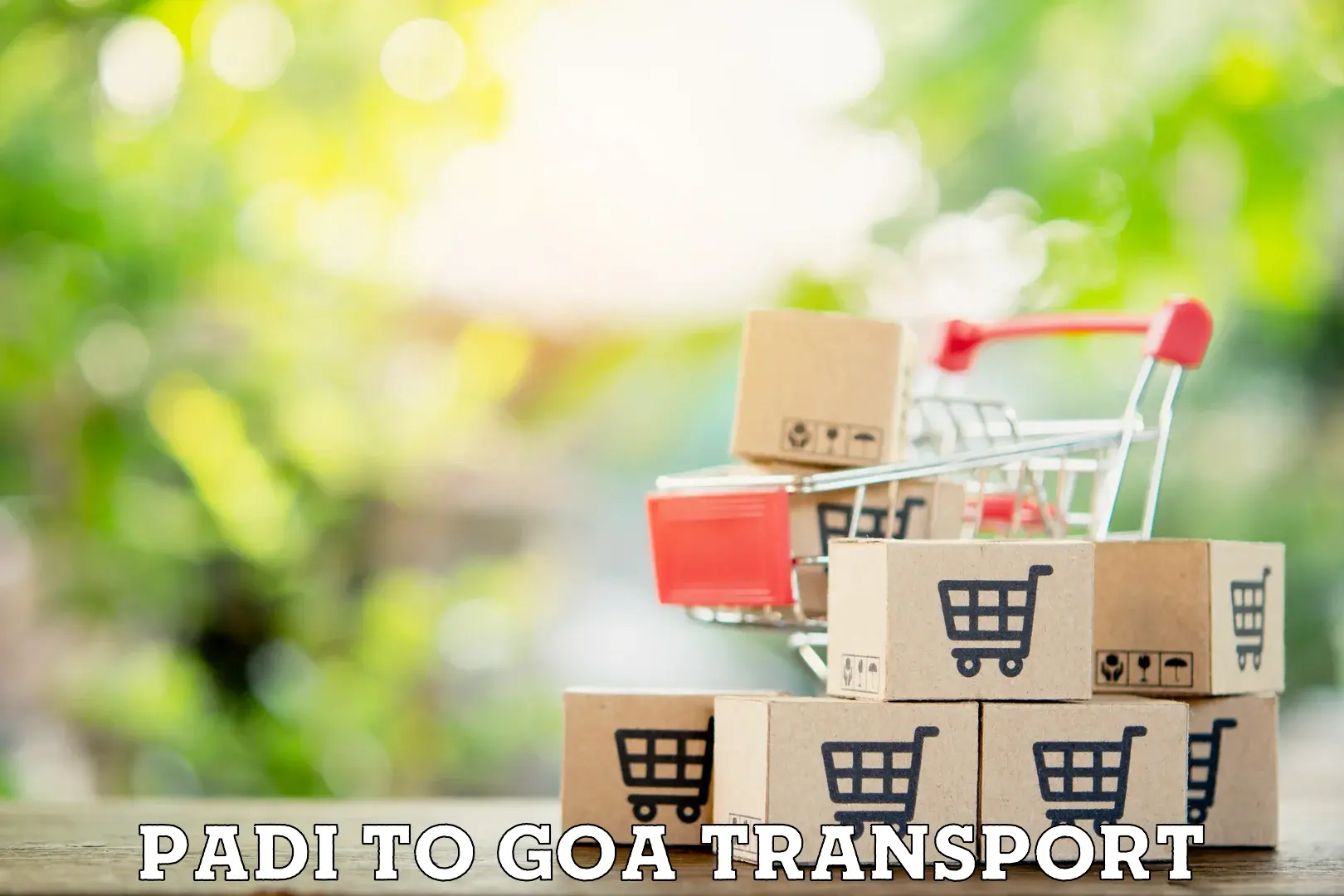 Intercity goods transport Padi to IIT Goa