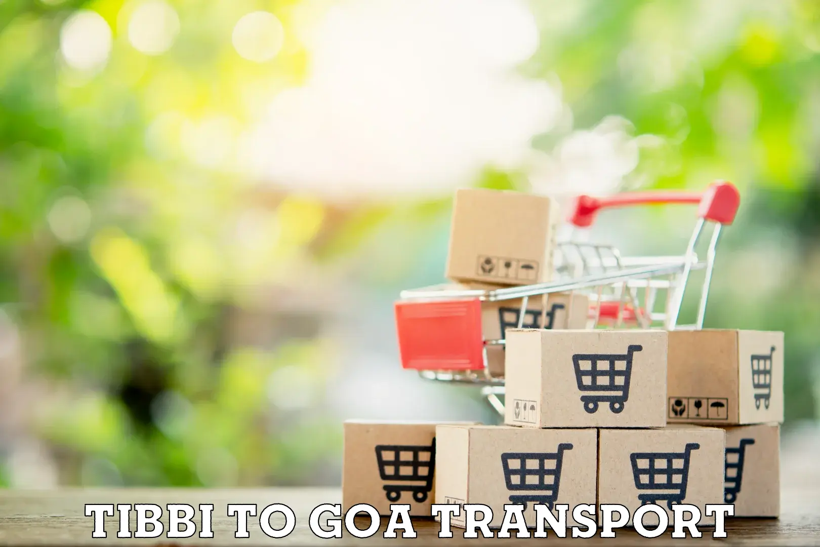 Cargo transport services Tibbi to Goa University