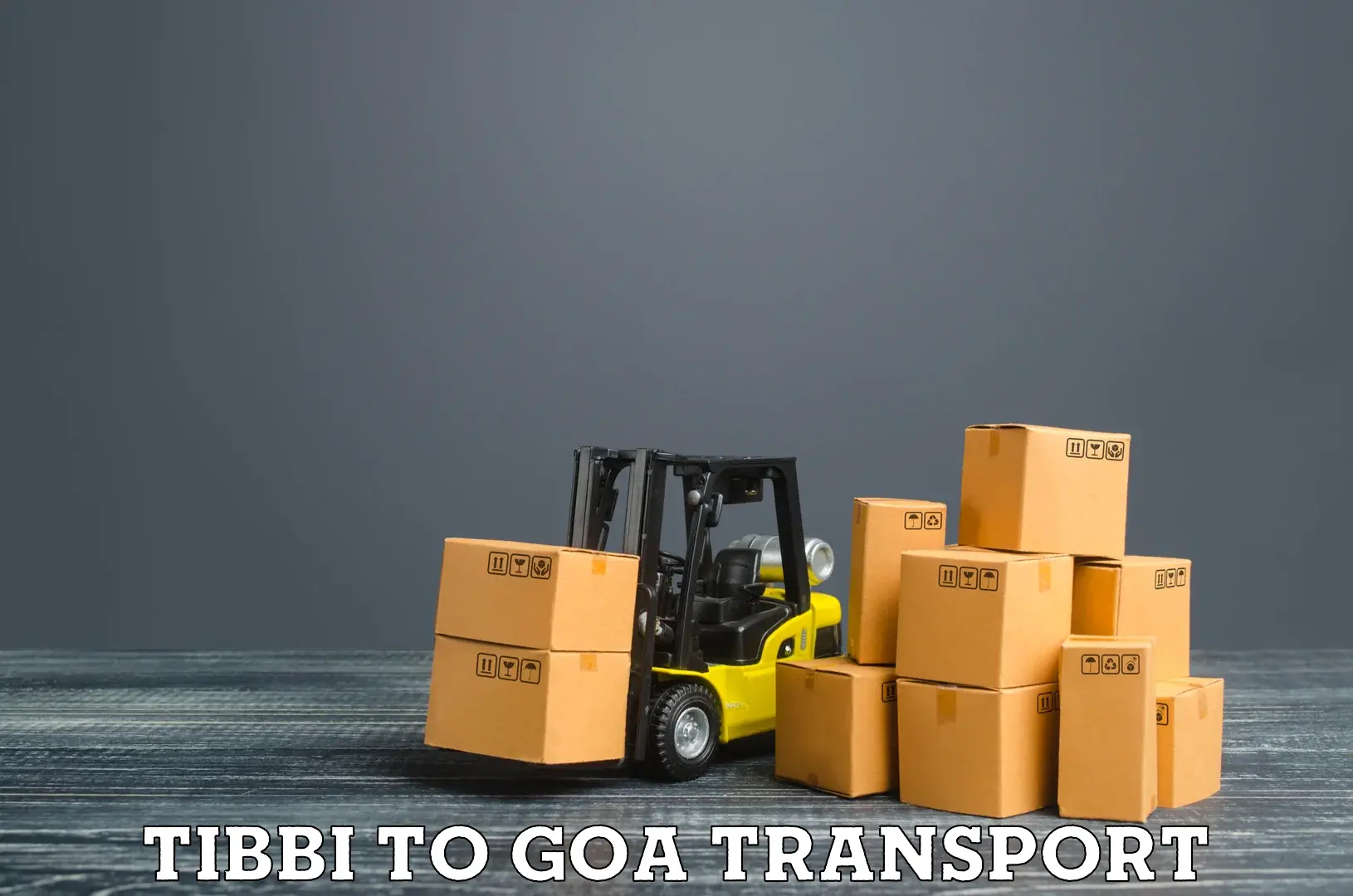 Bike transport service Tibbi to Goa